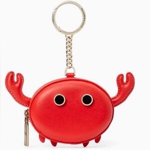 KATE SPADE Pinch Me Crab Coin Purse/Hang Tag NWT